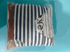 Lekesping Waterproof Beach Bag for Women - Tote Bags with Zip and Pocket, 35l Fldable Travel Tote Bag with Shoe Compartment, Enhanced with Bottom Elastic Strap (Striped)