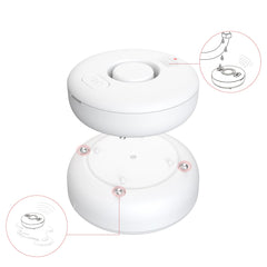 SINGCALL Water Leak Detectors for Home, Water Sensor Alarm Leak Detectors, Water Sensor with High Decibel Alarm Volume (Up to 120dB), 2-Pack, APE170