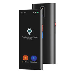 Language Translator Device 2025, 139 Languages AI Offline/Group/Phone Translation Device Two Way Real-Time Voice Translator Device with 5.5" Screen,Upgraded Chip for Travel Business Learning (Black)