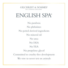 Gilchrist & Soames English Spa Essentials Kit - Luxury Hotel Toiletries and Personal Care, TSA Approved, For Travel and Gifting, Paraben Free, Sea Grass and Lily Fragrance