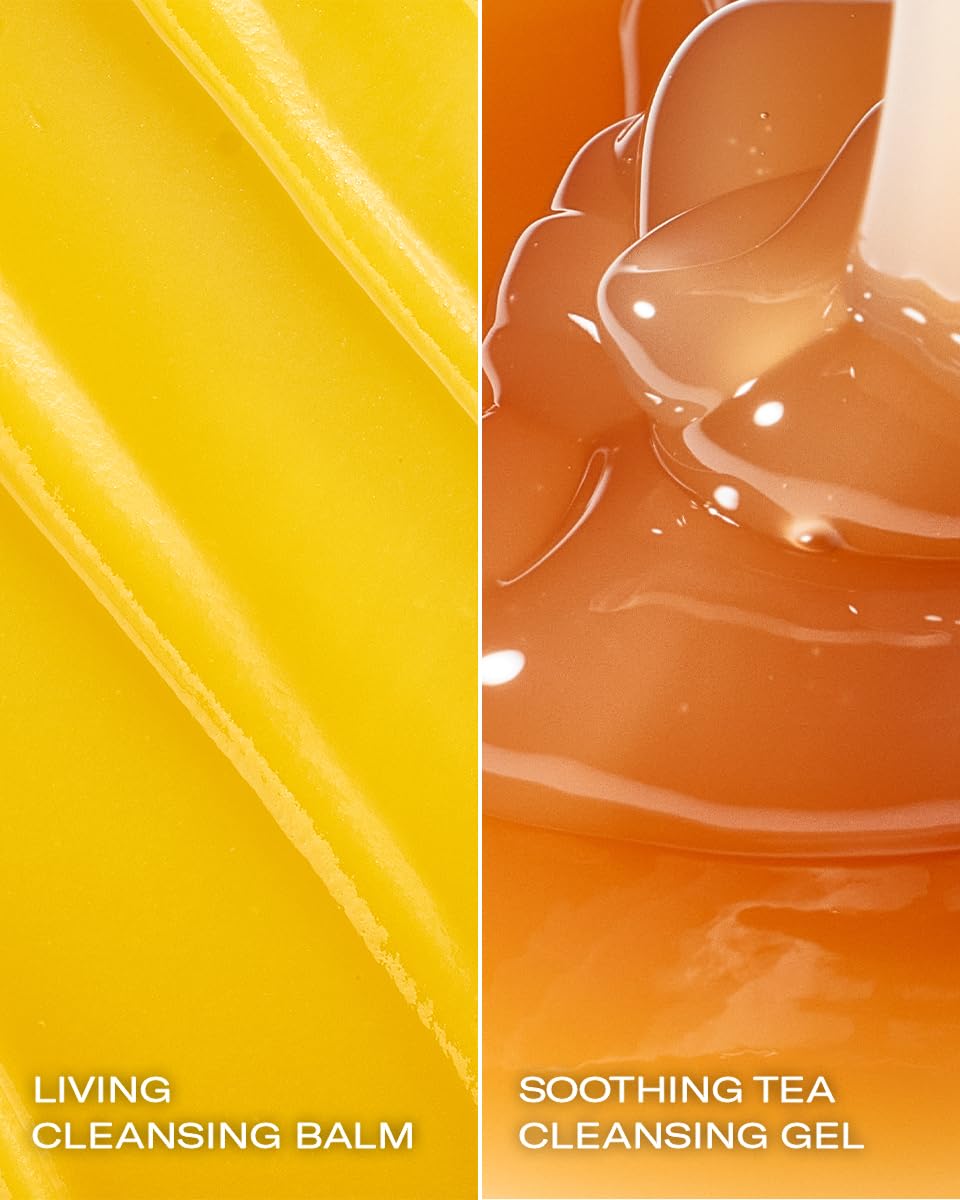 Then I Met You The Cleansing Duo Set with Living Cleansing Balm Oil Cleanser & Soothing Tea Cleansing Gel Water Cleanser