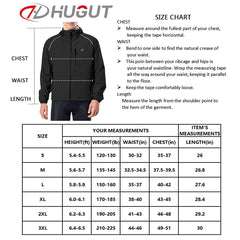 Men's Cycling Running Rain Jacket Lightweight Waterproof Biking Hiking Windbreaker Raincoat Reflective Packable