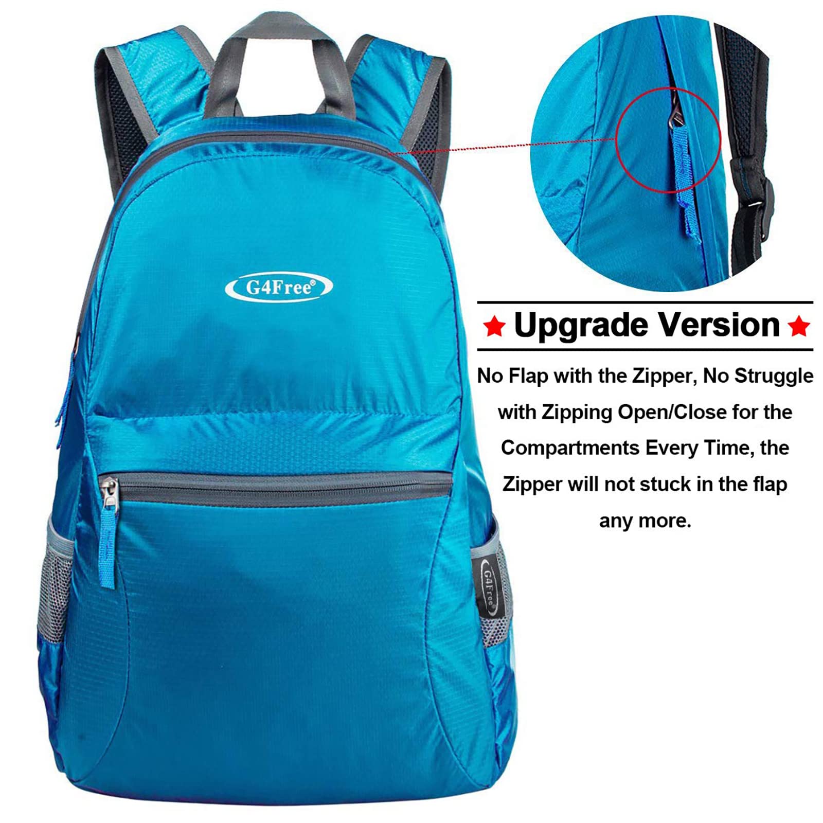 G4Free 20L Lightweight Packable Backpack Travel Hiking Daypack Foldable