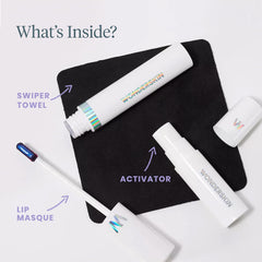 Wonderskin Wonder Blading Lip Stain Peel Off and Reveal Kit - Long Lasting, Waterproof Nude Lip Tint, Transfer Proof Natural Makeup Stain Kit (Bella)