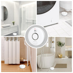 SINGCALL Water Leak Detectors for Home, Water Sensor Alarm Leak Detectors, Water Sensor with High Decibel Alarm Volume (Up to 120dB), 2-Pack, APE170