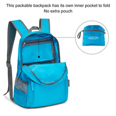 G4Free 20L Lightweight Packable Backpack Travel Hiking Daypack Foldable