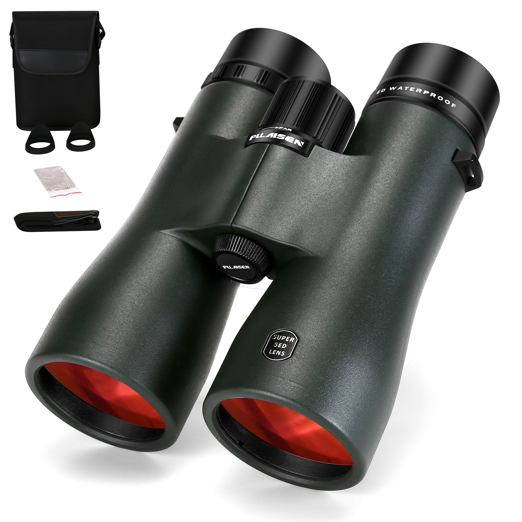 OPTIVORA Telescope for Adults High Powered,12X50 Professional HD Binoculars for Adults High Powered with BAK4 Telescopio Lens,Telescopes are Perfect for Use as Binoculars for Hunting and Birding, etc.