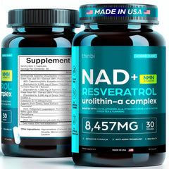 NAD Supplement 8,457 mg Extra Strength NMN Alternative Liposomal, Green Tea + Astaxanthin for Women & Men, Resveratrol, CoQ10, Alpha Lipoic Acid – Energy Anti-Aging,Cell Regeneration –30-Day